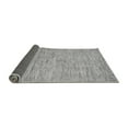 thumbnail image 2 of Ahgly Company Indoor Round Solid Gray Modern Area Rugs, 4' Round, 2 of 4
