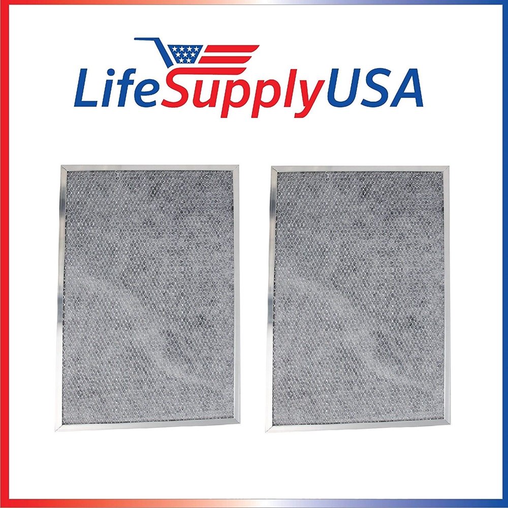 2 Pack Replacement Range Hood Charcoal Filter fits Whirlpool W10386873