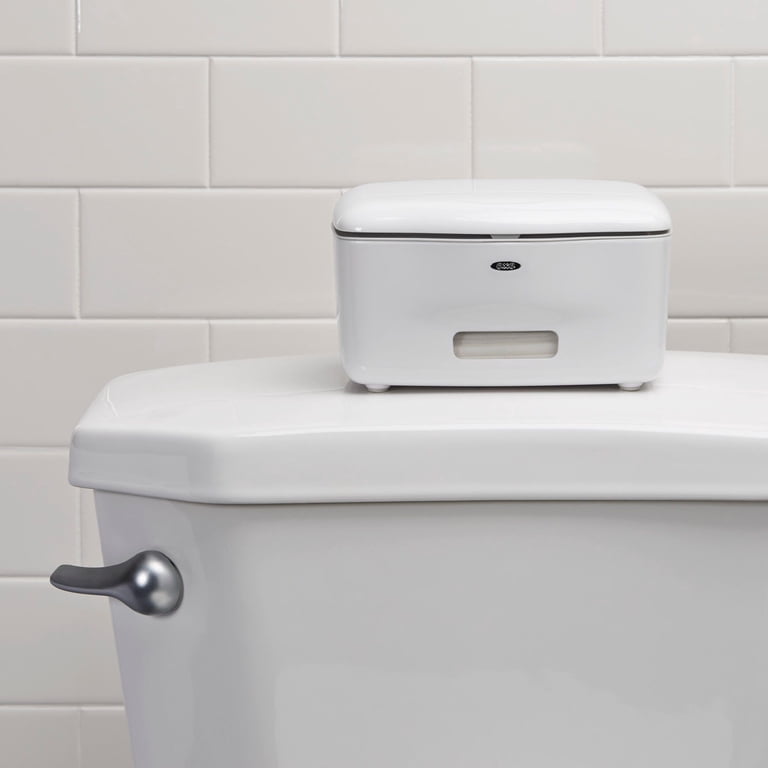OXO Perfect Pull Flushable Wipes Dispenser, White photo 7