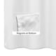 thumbnail image 2 of Cortina de ducha ALYVIA SPRING extra larga 180 x 230 cm, color blanco, 2 of 7