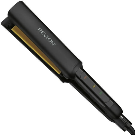 Revlon Perfect Heat 1-1/2 Ceramic Flat Iron Black