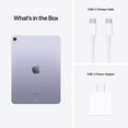 thumbnail image 3 of (Open Box) Apple iPad Air 5th Generation 10.9" Wi-Fi Only 64GB MME23LL/A Purple, 3 of 3