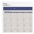 thumbnail image 2 of Fashion Color Desk Pad, 22 x 17, Stone/Blue Sheets, Blue Binding, Clear Corners, 12-Month (Jan to Dec): 2024 | Bundle of 2 Each, 2 of 2