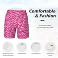 thumbnail image 5 of Balery Leopard Mens Swim Trunks Swim Shorts for Men Quick Dry Inseam Beach Shorts with Compression Liner Pocket-XX-Large, 5 of 9