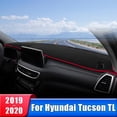 thumbnail image 2 of Cubierta para salpicadero de coche, accesorio antideslizante para Hyundai Tucson TL 2019 2020, 2 of 5