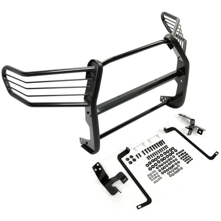 Suitable for Front Brush Guard Bumper Grille Compatible with 2016-2023 Toyota Tacoma Bull Bar Brush Push Bar Guard Protector Powder Coated Black Steel Exterior Accessories