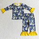 thumbnail image 1 of Venta al por mayor, ropa de dormir navideña para niños, conjunto de camisa de manga larga para niños, conjunto de pantalones, pijama a juego para niño y niña, ropa de noche, 1 of 2