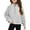 Grey, variant on Krdevn Girls' 1/4 Zipper Sweatshirts Casual Oversized Long Sleeve Pullover Tops Cute Half Zipper with Pocket Hoodie Sweater,7-8 Years