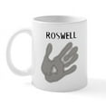 thumbnail image 2 of CafePress - Roswell Logo Merchandise Mug - 11 oz Ceramic Mug - Novelty Coffee Tea Cup, 2 of 6