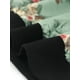 thumbnail image 5 of Chaqueta bomber para mujer Inspire Chic, corte ajustado, ligera, con cremallera, talla M, verde claro, 5 of 6