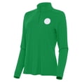 thumbnail image 2 of Women's Antigua Kelly Green Pittsburgh Steelers St. Patrick's Day Intent Quarter-Zip Performance Top, 2 of 4