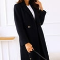 Winter Coats For Women 2022 Warm Fashion MidLong Wool Blend Coat