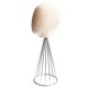 thumbnail image 1 of Cabeza de maniquí de cosmetología con gorras de sombrero con Base de Metal, modelo de cabeza calva, pelucas, exhibición, decoración del hogar, soporte Plata Sunnimix Cabeza de maniquí, 1 of 8