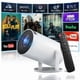 thumbnail image 1 of Miniproyector con WIFI 6 y Bluetooth, Proyectores Portátiles 4k 1080P, Pantalla Giratoria de 180°, Proyector de Películas, 1 of 10