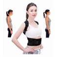 thumbnail image 5 of Corrector de postura unisex con imanes, color negro, talla SM, 5 of 5