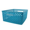 thumbnail image 1 of Panier Tissé, Moyen, Turquoise, 1 of 2
