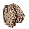 thumbnail image 2 of hengsof Girls' Fashion Polka Dot Jogger Pants Elastic Waist Loose Casual Lantern Pants Summer Fashion Children's Long Pants, 2 of 5