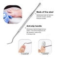 thumbnail image 4 of Soidarity Cortaúñas de acero inoxidable para uñas encarnadas, removedor de uñas de los pies, alicates de bolsillo de viaje para manicura y pedicura, Juegos de manicura Rojo Soidarity CE003228-01, 4 of 8