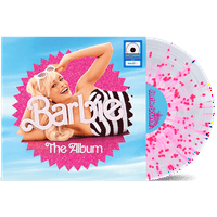 Barbie: The Album (Walmart Exclusive Clear Pink Splatter Color Vinyl + Margot Robbie Poster) - Soundtrack LP (Atlantic)