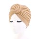 thumbnail image 5 of Envolturas para la cabeza Minnieouse diademas con nudos de flores en forma de V gorro de dormir camello, 5 of 6