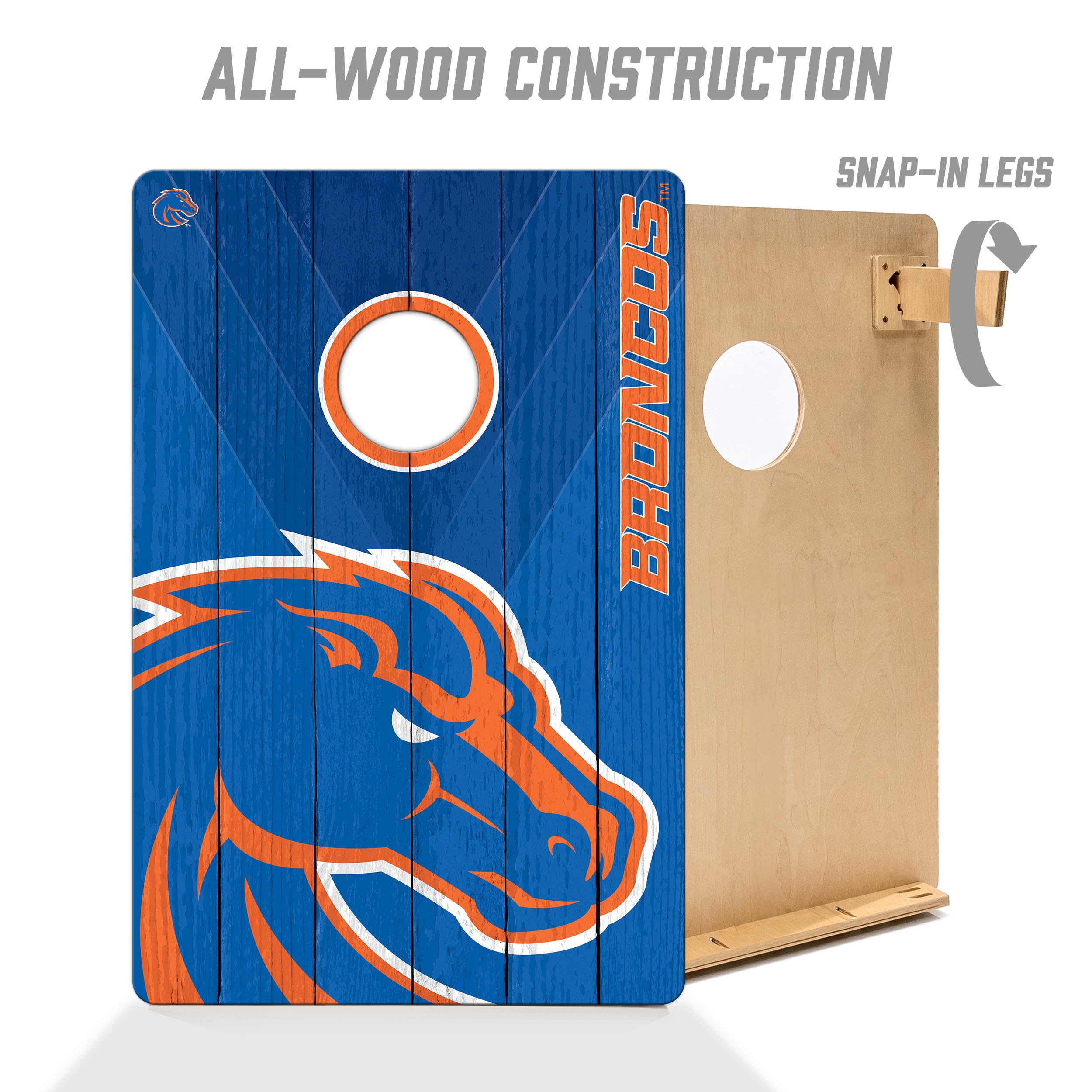 YouTheFan NCAA Boise State Broncos 2' x 3' Cornhole Game No Bags