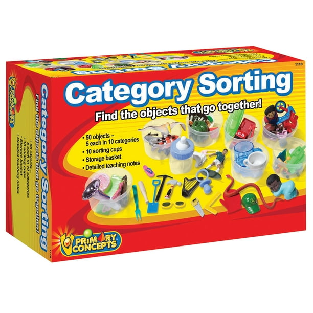 Primary Concepts™ Category Sorting Object Set