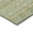 thumbnail image 4 of Addison Rugs Chantille Indoor/Outdoor Transitional Stripes Green Washable Rectangle Rug, 1'8" x 2'6", 4 of 6