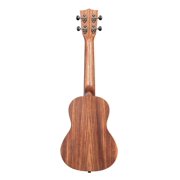 Kala Brand Music Co. Teak Collection, 4-String Ukulele, Natural, Concert (KA C)