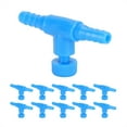 thumbnail image 3 of 10PCS Pump Airline Tube Fish  Tee Connector Fish  Air Valve,  Control Valves, For 0.2in Hose, 3 of 8