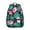 Dark-green, variant on Back to School Backpack: Hawaii Tropical Wind Palm Leaves Design, Durable Lightweight Laptop Daypack, Large Capacity, Perfect Gift for High School, College Students for Campus Commute