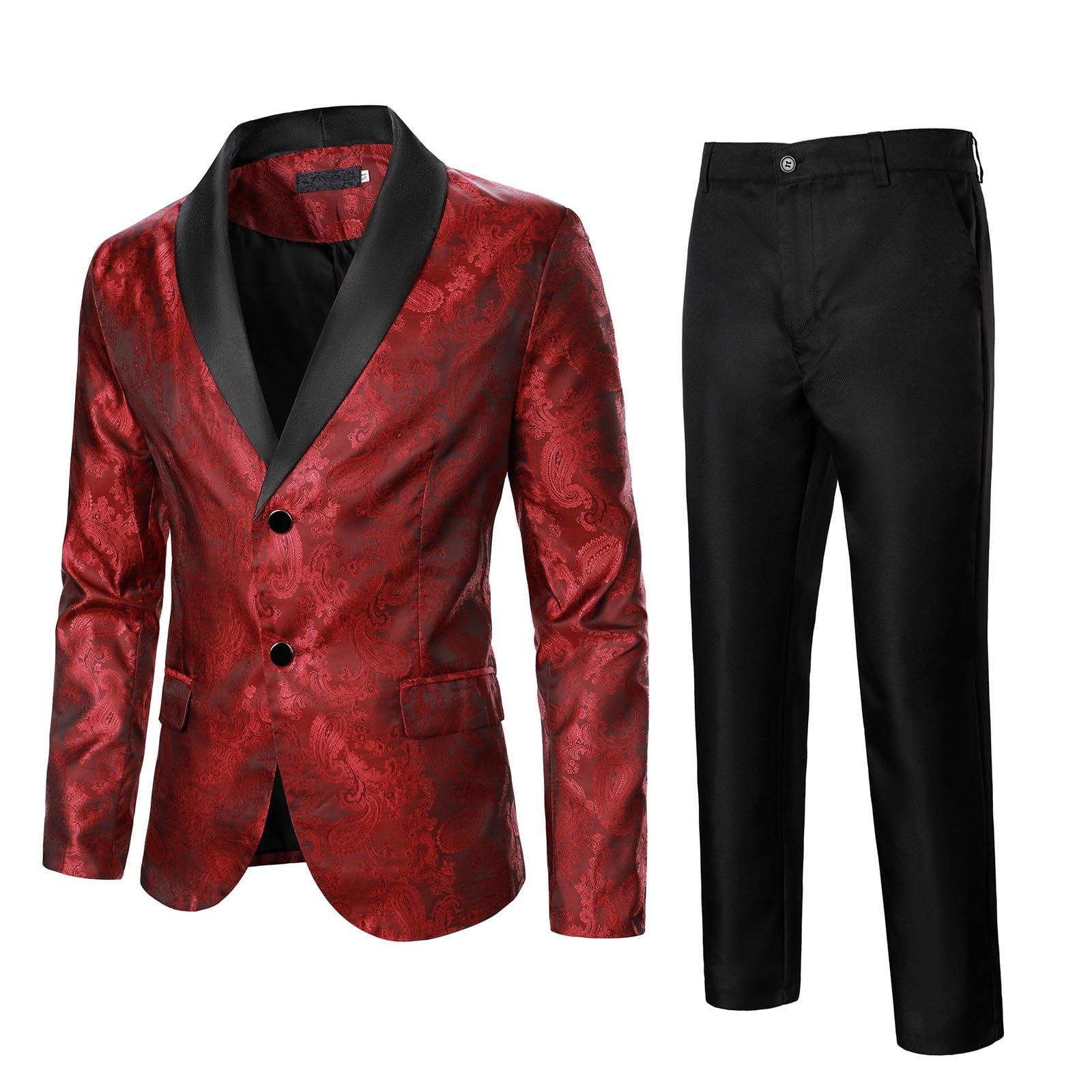 Slim Fit 2-Piece Suit Wedding Tuxedo Blazer Jacket Pants Set - China Men  Suit and Man Suit price | Made-in-China.com