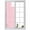 Pink, variant on Retro Daisy Window Privacy Film White Floral Pink Backdrop Decorative Glass Window Film UV Blocking Static Cling Non-Adhesive Sticker Covering for Home Door 29.5 x 118 inches