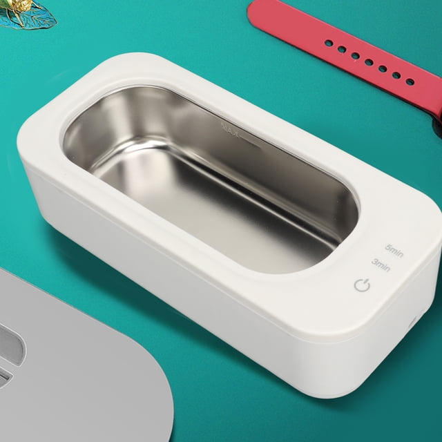 Máquina Limpiadora de Gafas ANGGREK Máquina Limpiadora de Joyas Mini para Viajes en Casa