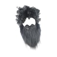 thumbnail image 2 of Conjunto de pelo y barba Fernando accesorios de disfraz de bigote para hombres barbas postizas negro, 2 of 8