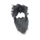 thumbnail image 2 of Conjunto de pelo y barba Fernando accesorios de disfraz de bigote para hombres barbas postizas negro, 2 of 8