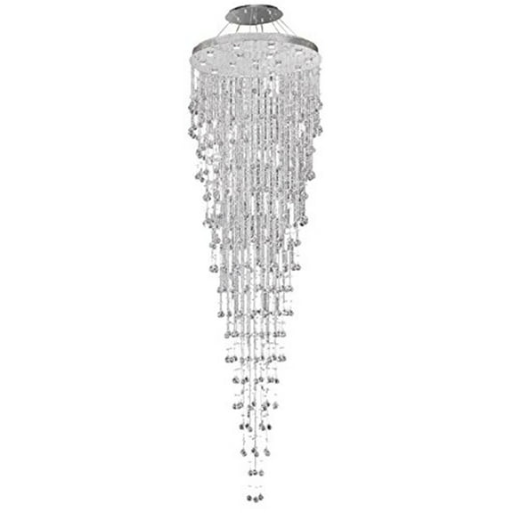 Elegant Lighting Galaxy 36" 16 Light Royal Crystal Chandelier