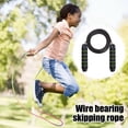 thumbnail image 4 of Visland Skipping Rope Non-slip Foam Handle Length Adjustable Tangle-Free Students Kids Men Women Workout Training Lose Weight Jump Rope, 4 of 8
