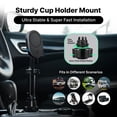 thumbnail image 3 of Cargador de coche inalámbrico, portavasos, Mount Mighty Mount MagSafe, 15 W, 3 of 8