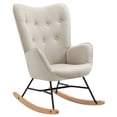 thumbnail image 2 of Sillón Individual Silla Reclinable, Beige FurnitureR Moderno, 2 of 9