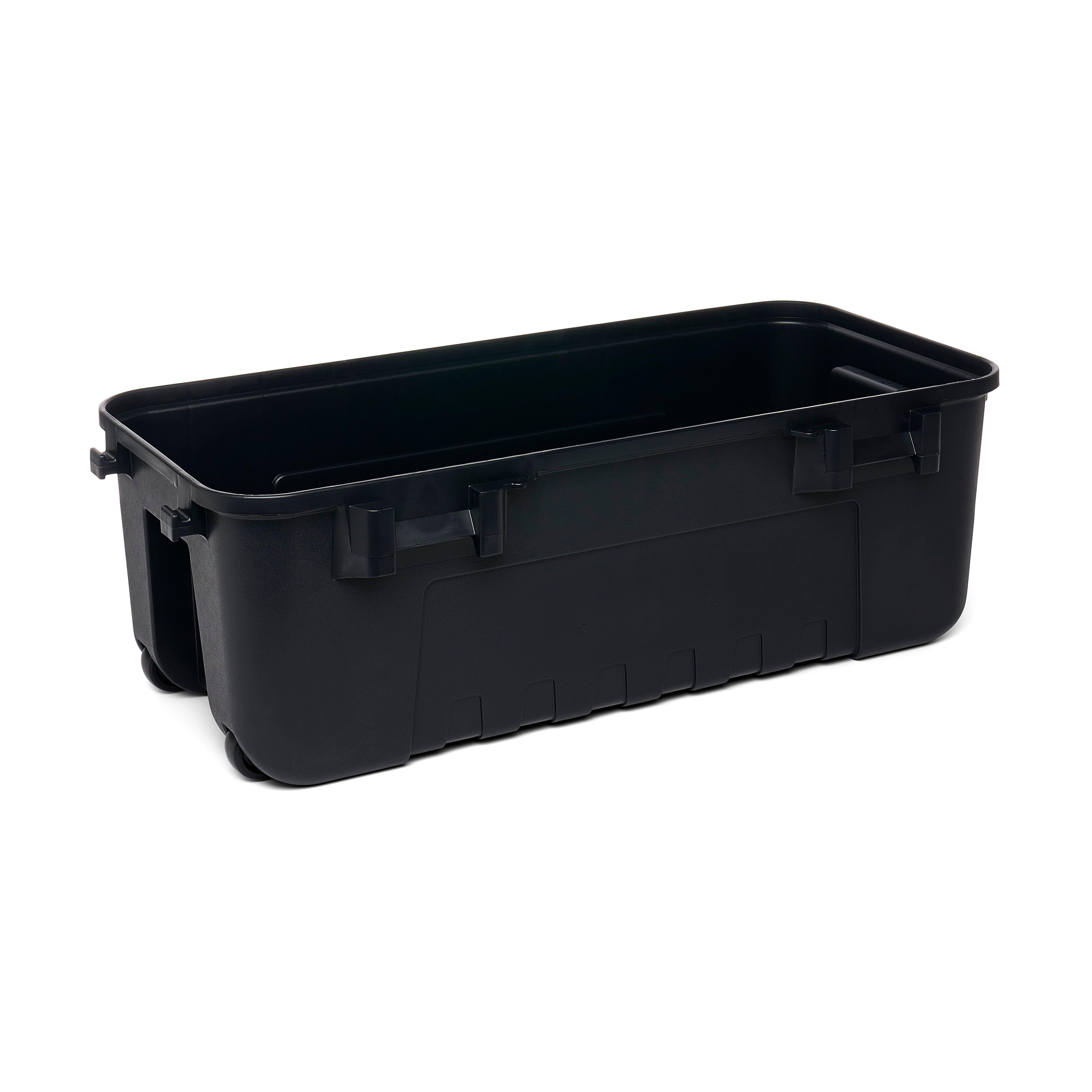 Plano Sportsman's Trunk, Black, 27-Gallon Lockable Storage Box