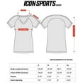 thumbnail image 4 of Icon Sports Women's USWNTPA Soccer Team Player Graphic Print Short Sleeve T-Shirt, 4 of 4