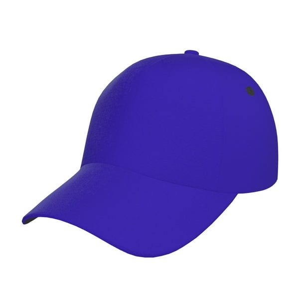 Fotbe Darkblue Gorro Clásico de Béisbol, Gorra Ajustable con Broche Snapback, Gorro de Exterior de Algodón Suave