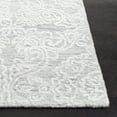 thumbnail image 3 of SAFAVIEH Metro Elmer Medallion Area Rug, Light Grey/Ivory, 6' x 6' Square, 3 of 7