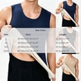 thumbnail image 3 of Yongwang Mens Fashion Tank Top Crew Neck Sleeveless Tops Winter Warm Slim Fit Tank Top Elastic Undershirt Base Layer, 3 of 6