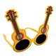 thumbnail image 5 of Novedad Gafas De Sol Fiesta Colorida Vista Clara Disfraz Mexicano Gafas Guitarra Sunnimix gafas de sol novedosas, 5 of 6
