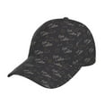 thumbnail image 1 of XMXT Baseball Cap, Handwritten Coffee Design Sun Hats for Men, One Size, 1 of 9