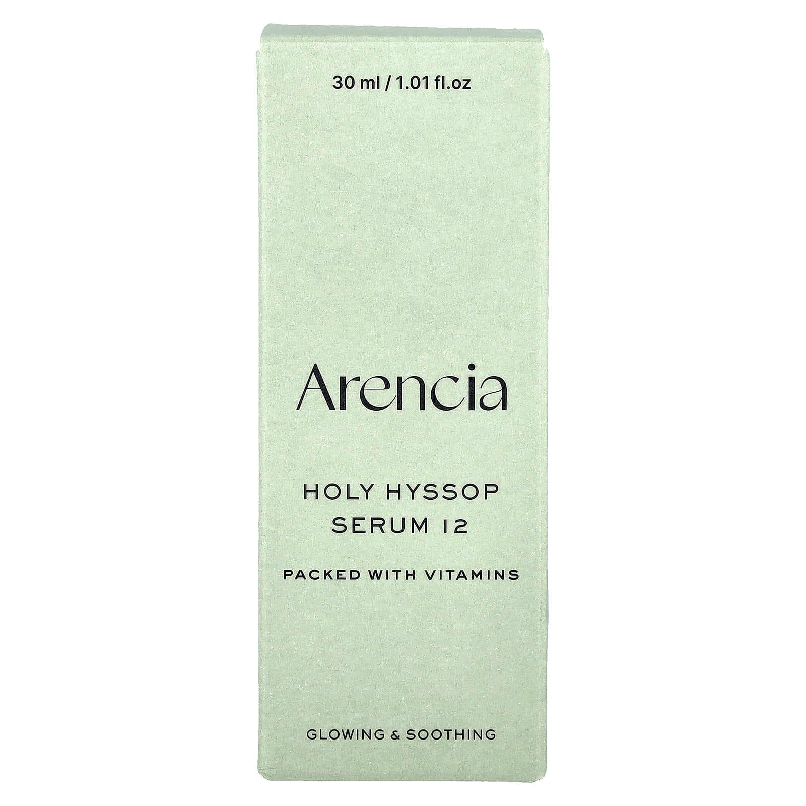 Arencia Holy Hyssop Serum 12, All Skin Types, 1.01 fl oz (30 ml)