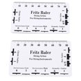 thumbnail image 4 of Lefu Guitar Measuring Ruler Guitarra String Action Meter Ruler Measuring Gauge Tool For Guitare Musical Bass Instrument Accessories, 4 of 6