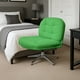 thumbnail image 1 of Sillón Oasis Decorativo de Sala en Terciopelo Verde con Patas Metálicas, 1 of 8