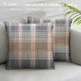 thumbnail image 3 of JEUXUS  Mexican Fabric Pattern Farmhouse Throw Pillow Cover Mexican Rug Pattern Serape Stripes Detail with Mexican Colors Square Decorative Pillow Cases,Modern Home Decor for Couch,Bed, 3 of 5